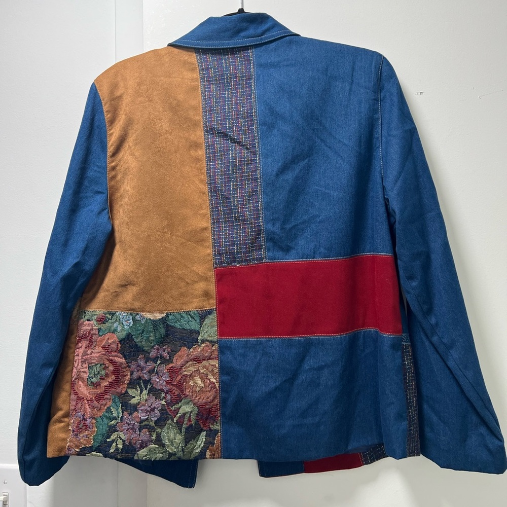 Vintage patchwork Jacket - Picture 2 of 7